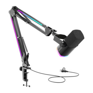 Fifine AM8proT dynamic boom microphone juodos spalvos - Image 3