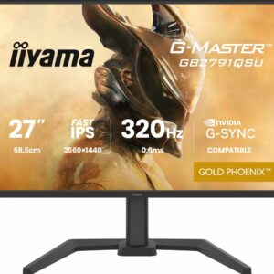 iiyama G-MASTER GB2791QSU-B1 kompiuterio monitorius 68,6 cm (27") 2560 x 1440 pikseliai Wide Quad HD Juoda - Image 1