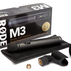 RØDE M3 mikrofonas Juoda Scenos / pasirodymų mikrofonas - Image 2