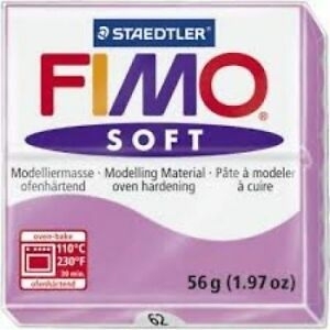 Modelinas Fimo, 56g, šviesiai violetinės spalvos
