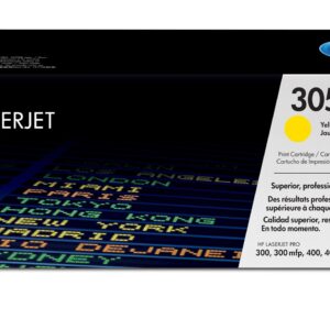 HP 305A Yellow Original LaserJet Toner Cartridge - Image 2