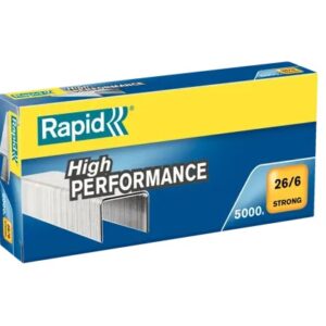 Sąsagėlės Rapid Strong 26/6, 5000 vnt. cinkuotos