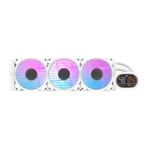 Water cooling for the Darkflash DH360D processor baltos spalvos