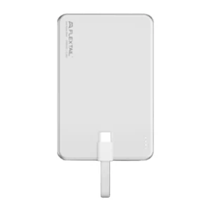 Flextail Zero Power Metal Powerbank 5000mah sidabro spalvos