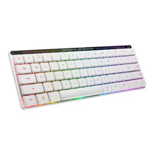 ASUS ROG Falchion RX Low Profile klaviatūra Žaidimams USB + RF Wireless + Bluetooth QWERTZ Balta - Image 3