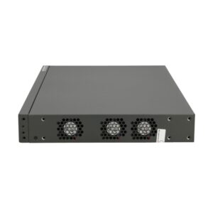 FiberHome S4820-28T-X-PE-AC tinklo komutatorius Valdomas L2/L3 Gigabit Ethernet (10/100/1000) Maitinimas per Eternetą (PoE) 1U Juoda, Pilka - Image 3