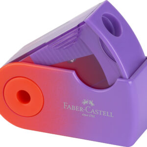 Drožtukas Faber-Castell Sleeve Flow Edition, su konteineriu