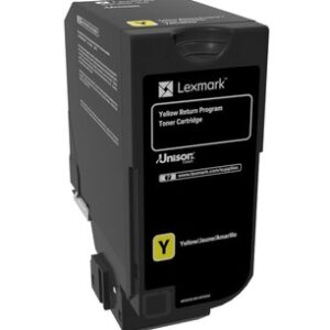 Lexmark 74C20Y0 tonerio kasetė 1 vnt Originalus Geltona