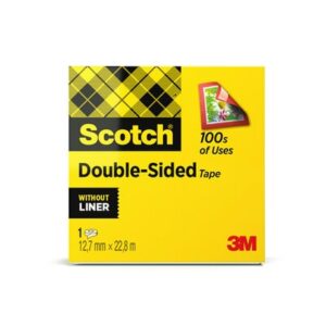 Dvipusė lipni juosta Scotch, 12,7mmx22,8m, skaidri - Image 2