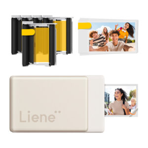 Liene Pearl N200 Pro 2x3" Portable Photo Printer Kit Gold