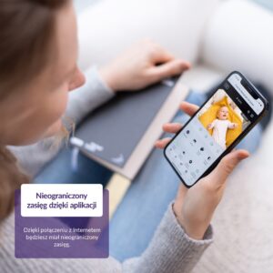 Elektroninė kūdikio stebėjimo TrueLife NannyCam S3 Smart - Image 2