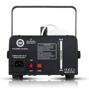 LIGHT4ME Fog 600W LED Ball - dūmų ir rūko generatorius su dūmų apšvietimo efektu + diskotekos kamuolys - Image 3
