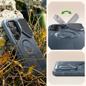 Tech-Protect KEVLAR MAGSAFE 2-SET GALAXY S26 ULTRA MĖLYNAS - Image 5