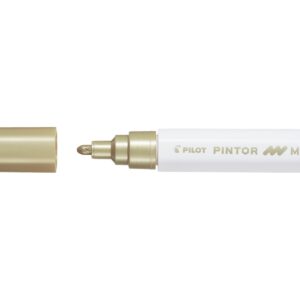 Dekoratyvinis žymeklis Pilot Pintor, 1,4mm, aukso spalvos
