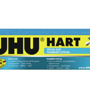 Klijai plastikui UHU Hart, 35g