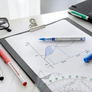 Rašiklis Faber-Castell, 0.7 mm, žydros spalvos - Image 2