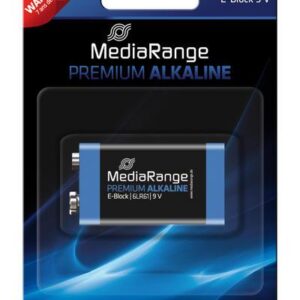 BATTERY ALKALINE E-BLOCK 9V/MRBAT107 MEDIARANGE