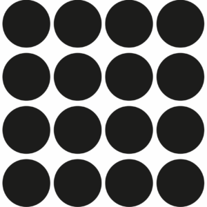 Lipdukai Avery Zweckform, apvalūs, Ø18mm, 96vnt pakuotėje, juodos spalvos - Image 3