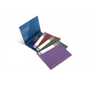 *Aplankas plastikinis su prispaudėju violetinis Barocco!