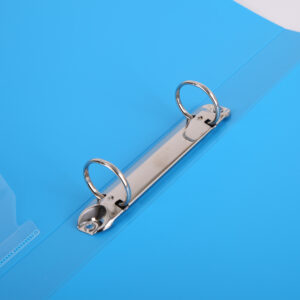 Plastikinis žiedinis segtuvas DELI Rio A4/2,8cm 2 žiedų, įvairių spalvų - Image 6