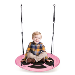 Sodo sūpynės, 100 cm, rožinės ECOTOYS - Image 6