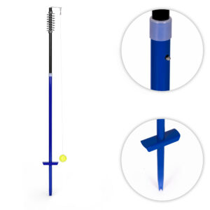 Speedball teniso rinkinys su virvele, 2 raketėmis, kamuoliuku ir stovu, MOVEPRO - Image 6