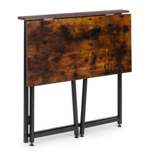 Foldable Computer Desk 80x45 cm Laptop Table Loft Style ModernHome - Image 6