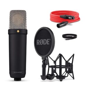 RØDE NT1-A 5th Gen Juoda Studijos mikrofonas - Image 3