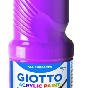 Akriliniai dažai Fila Giotto, 500ml, violetinės spalvos