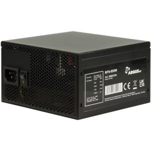 Inter-Tech BPS-850 maitinimo blokas 850 W 20+4 pin ATX ATX Juoda - Image 2