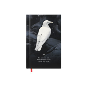 Stilingas jaunuolio kalendorius White Raven, 11x17,7 cm