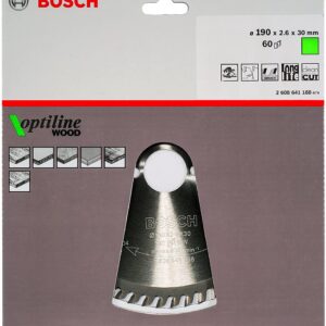 Bosch 2608641188 diskinio pjūklo ašmenys 19 cm 1 vnt - Image 2