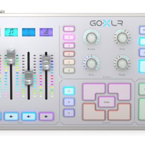 TC Helicon GO XLR-WH - USB garso maišytuvas ir sąsaja, balta