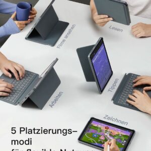 Inateck KB04111_GRAY Planšetinio kompiuterio atsarginė dalis arba priedas Klaviatūra - Image 3