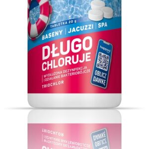 Acrylmed TRIOCHLOR Ilgalaikio veikimo chloro tabletės 1 kg