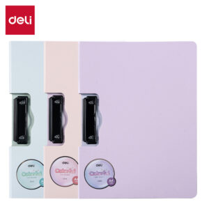 Pagrindas rašymui DELI Colorful A4, pastelinių spalvų, horizontalus