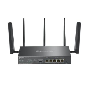 TP-Link Omada ER706W-4G belaidis maršrutizatorius Gigabitinis eternetas Dviguba juosta (2,4 GHz / 5 GHz) Juoda