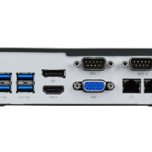 Shuttle DL30N asmeninio kompiuterio / darbo stoties platforma 1,35L dydžio kompiuteris Juoda N100 - Image 3