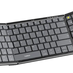 Inateck N0135_BLACK klaviatūra Namams / biurui „Bluetooth“ Juoda
