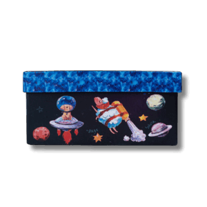 Dovanų dėžutė College 26x19x9mm Outer Space - Image 3