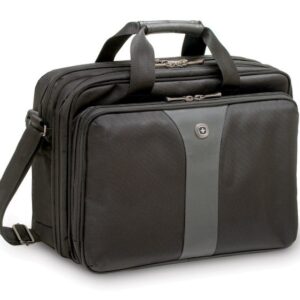 Wenger/SwissGear Legacy 16 knyginio kompiuterio dėklas 40,6 cm (16") Portfelis Juoda, Pilka