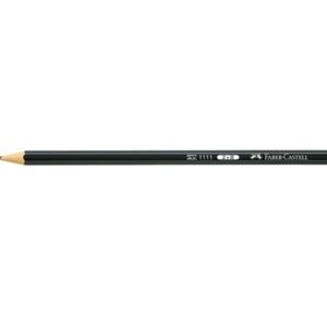 Pieštukas Design Faber-Castell 1111 B, juodas korpusas