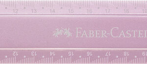 Liniuotė Faber-Castell Sparkle, 30cm violetinės spalvos - Image 2