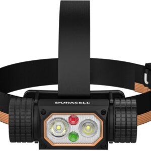 Duracell DH2000R Gift Box Prožektorius ant galvos juodas, oranžinis - Image 2