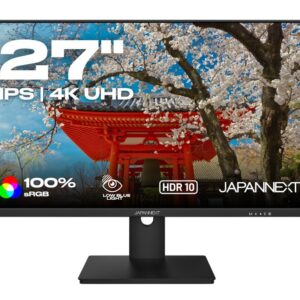 JAPANNEXT JN-IPS270UHD60F kompiuterio monitorius 68,6 cm (27") 3840 x 2160 pikseliai 4K Ultra HD LED Juoda - Image 2