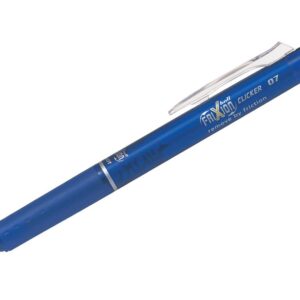 Automatinis tušinukas Pilot Frixion Clicker, gelinis, 0.7mm, su trintuku, mėlynos spalvos