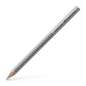 Akvarelinis pieštukas Faber-Castell GRIP Jumbo, 1vnt, sidabro sp.