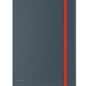 Pristatymo aplankas Leitz Cosy Mobile su 20 įmaučių, A4, aksominės pilkos spalvos.
