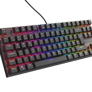 GENESIS NKG-1886 klaviatūra Žaidimams USB QWERTZ Vokiečių Juoda