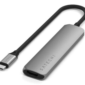 Satechi ST-P4SM sąsajos šakotuvas C tipo USB 10000 Mbit/ai Pilka